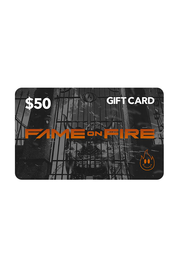 Fame On Fire $50 Gift Card